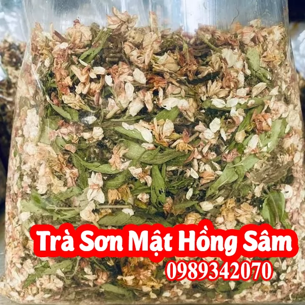 Trà sơn mật (trà hồng sâm) vừa thơm ngon lại rất tốt