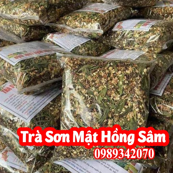 Trà sơn mật (trà hồng sâm) vừa thơm ngon lại rất tốt