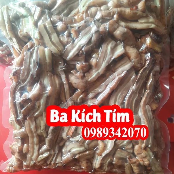 Ba kích Tím (loại tươi Nguyên củ) và ba kích khô loại 1