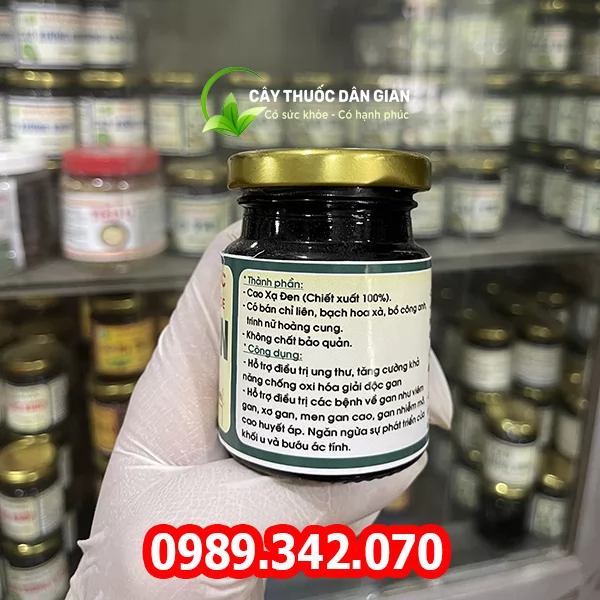Cao xạ đen nguyên chất mua ở đâu và bao nhiêu tiền
