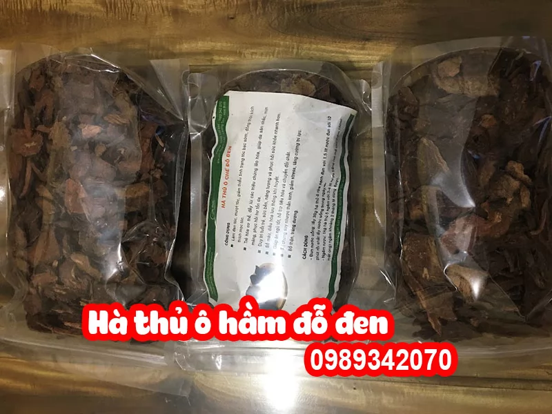 Hà thủ ô đỏ rừng Hòa Bình loại nguyên củ (do)