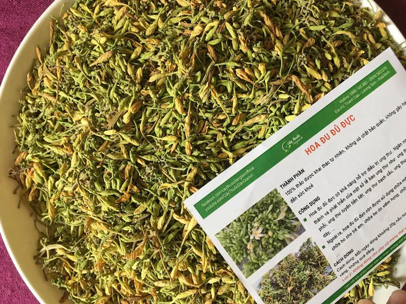 Hoa Đu Đủ Đực Sấy Lạnh Nguyên Chất – Thảo Dược Tự Nhiên
