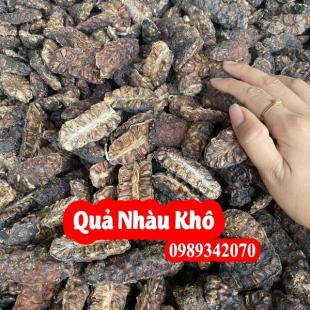 Trái Nhàu Khô(Quả Nhàu) Chữa phong thấp, đau lưng, nhức mỏi tay chân